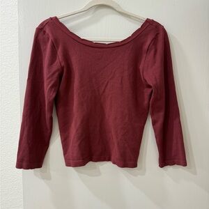 Anthropologie cropped sweater